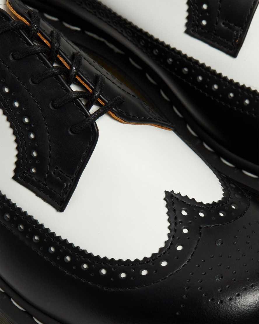 Zapatos Plataforma Dr Martens 3989 Bex Smooth Leather Brogue Mujer Negras  España |  10597-ITDB