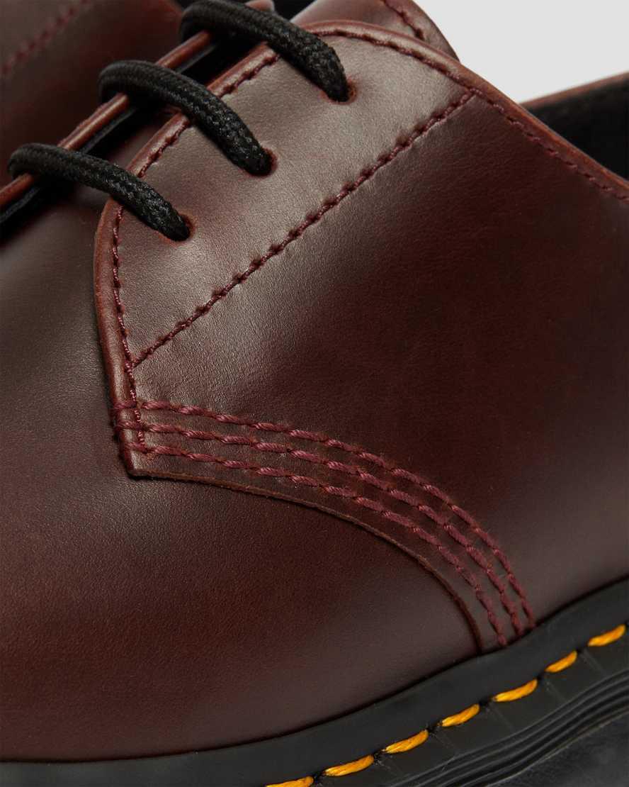 Zapatos Plataforma Dr Martens Audrick Brando Leather Mujer Marrones  España |  42683-MZGX