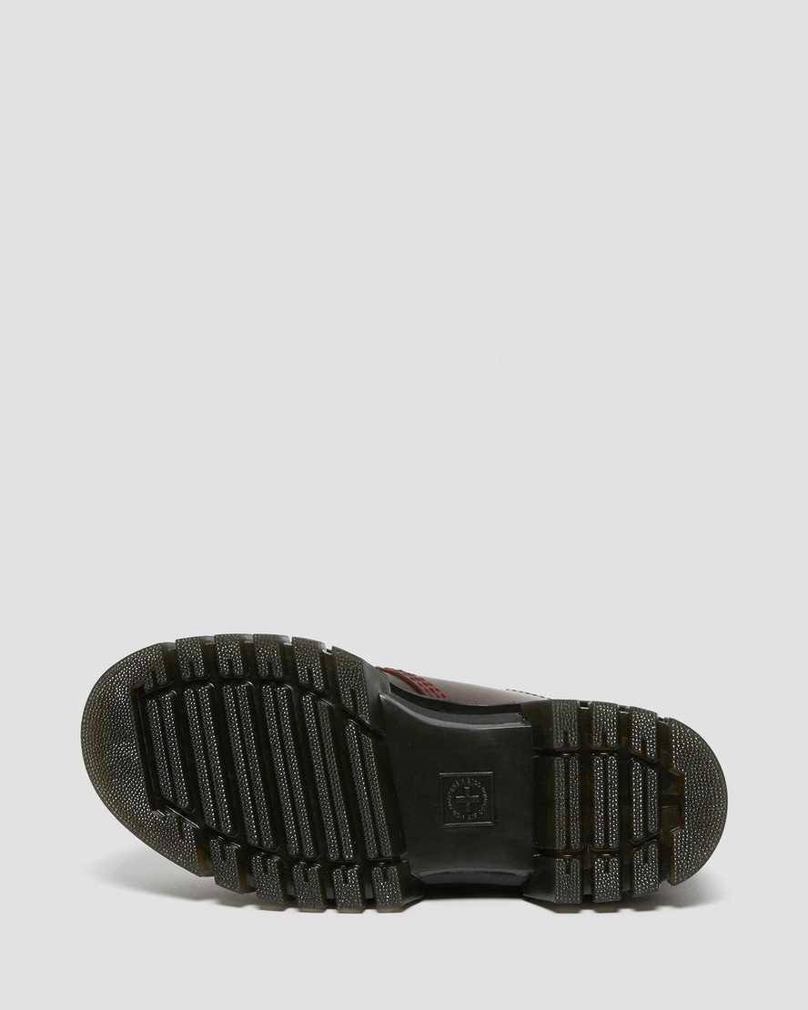 Zapatos Plataforma Dr Martens Audrick Brando Leather Mujer Marrones  España |  42683-MZGX