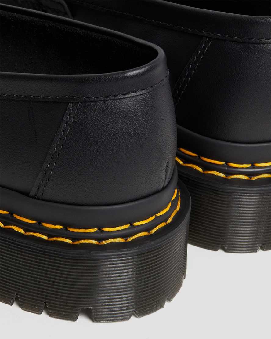 Zapatos Plataforma Dr Martens Penton Bex Double Stitch Leather Loafers  Mujer Negras  España |  87694-VUEY