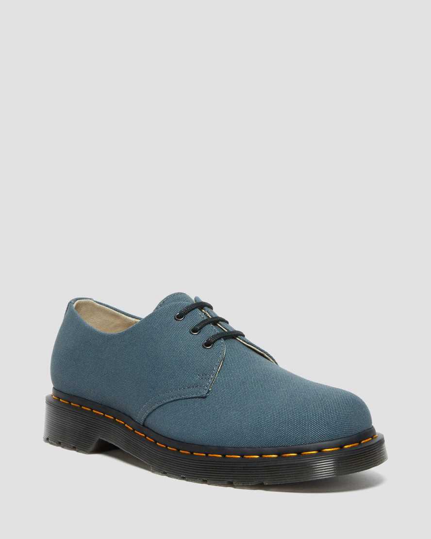 Botas Casuales Dr Martens 1461 Canvas Oxford Hombre Gris España | 58274-GZUS