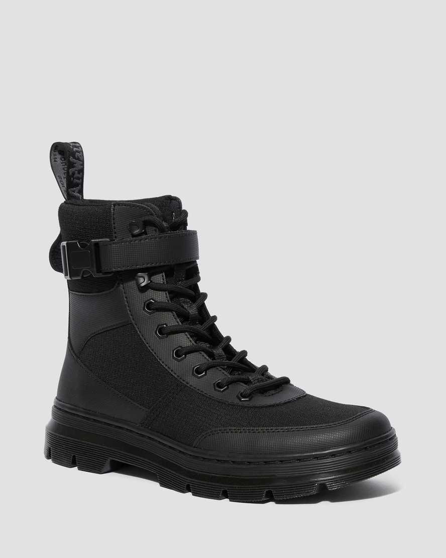 Botas Casuales Dr Martens Combs Tech Poly Hombre Negras España | 89167-AOFD
