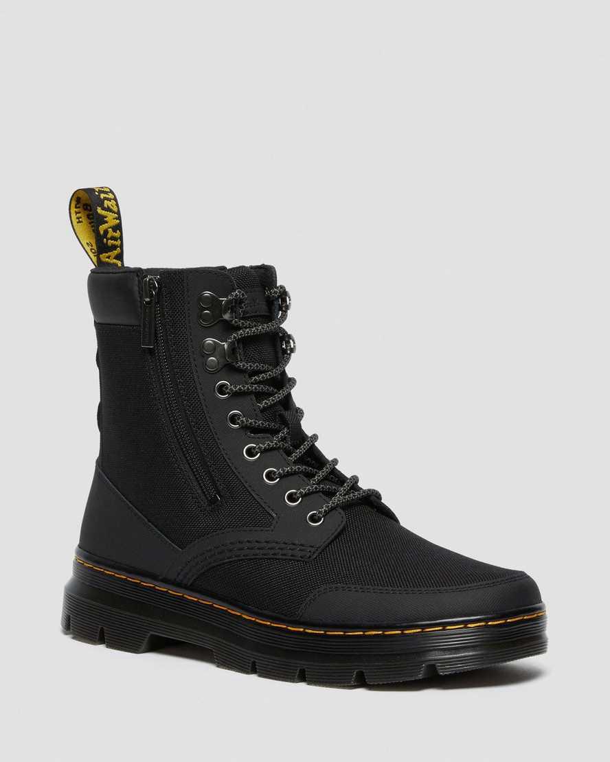 Botas Casuales Dr Martens Combs Zip Mujer Negras España | 41073-NXGB