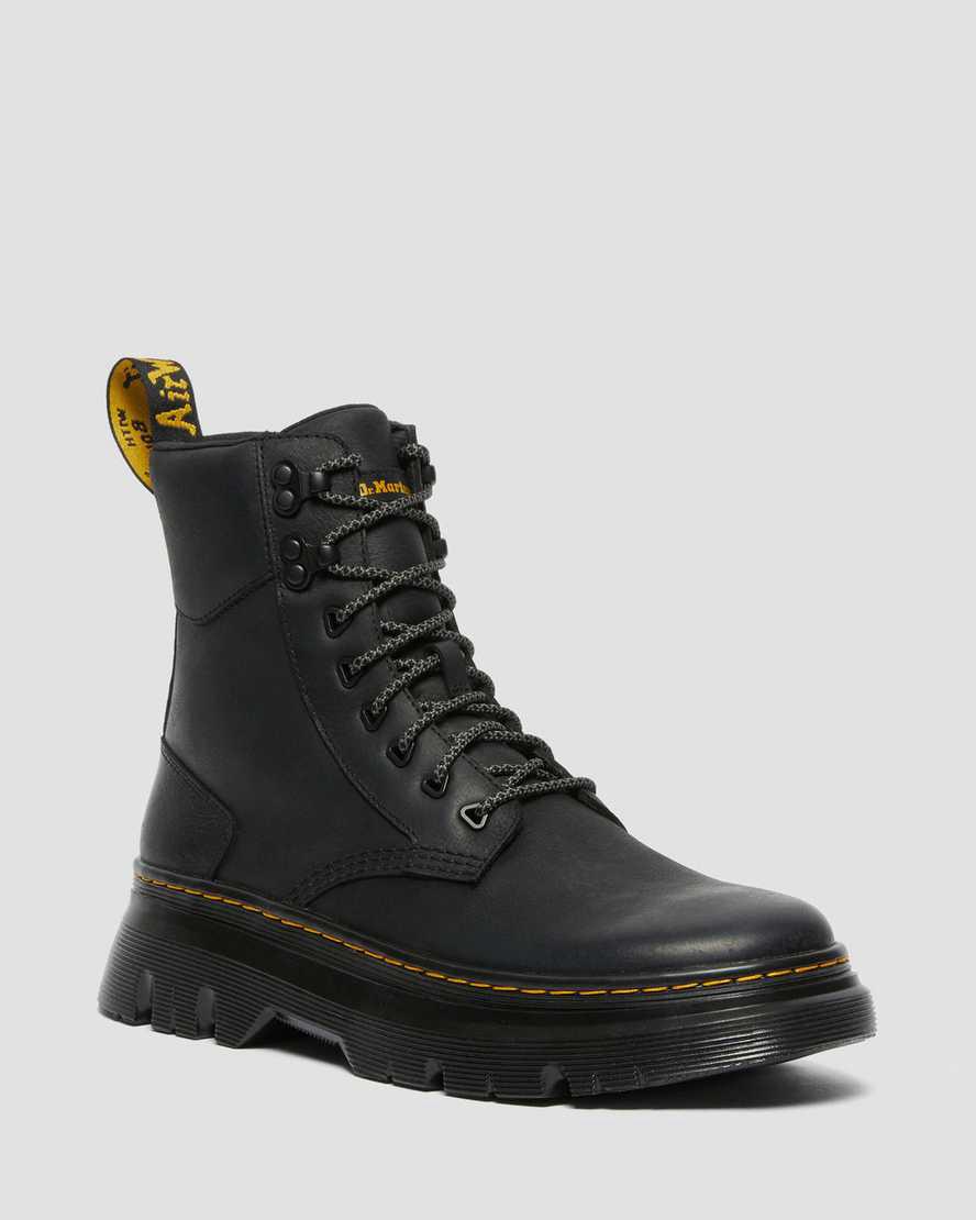 Botas Casuales Dr Martens Tarik Wyoming Leather Utility Hombre Negras España | 49653-NFWL