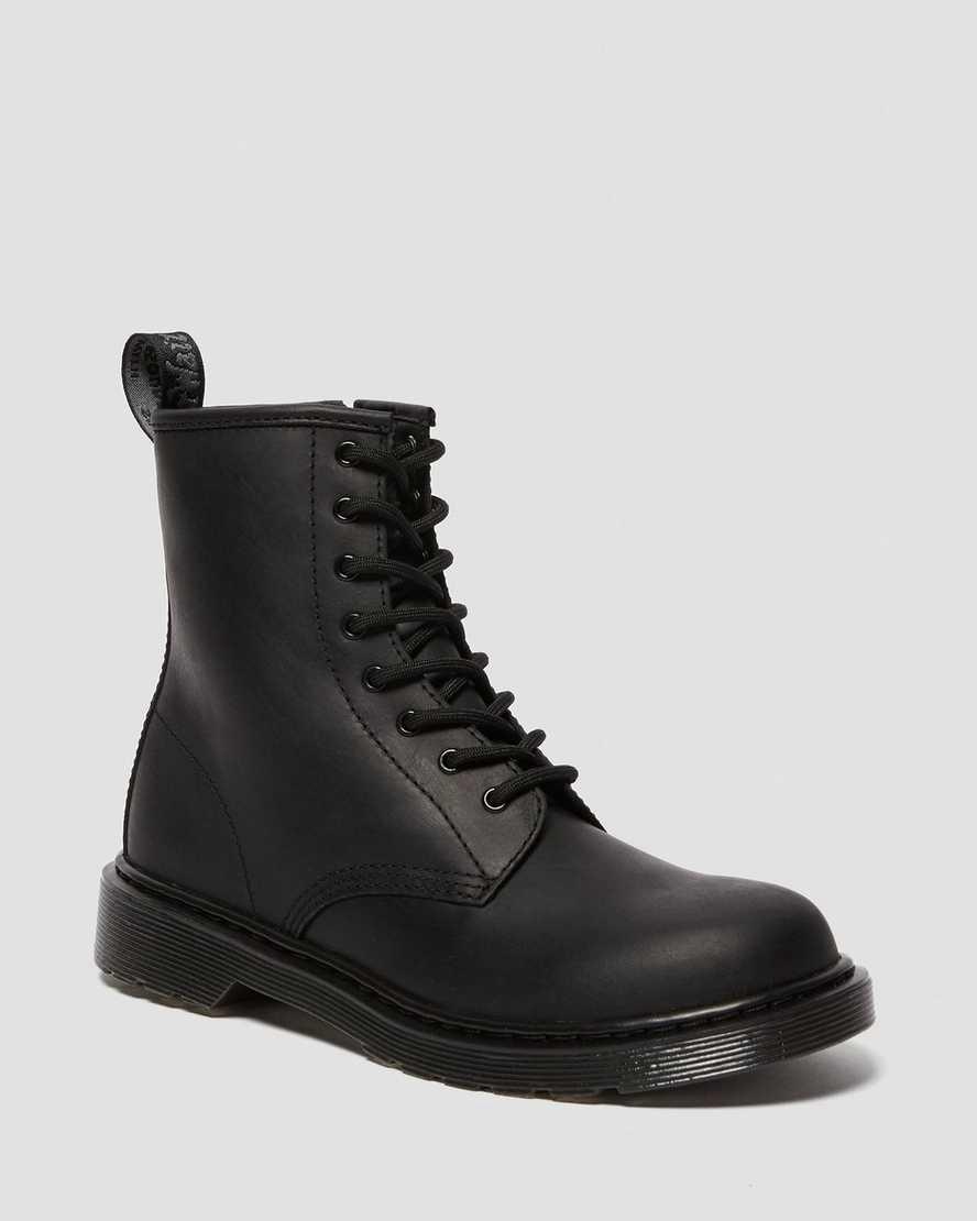 Botas Dr Martens Youth 1460 Faux Fur Lined Niños Negras España | 90684-RYSA