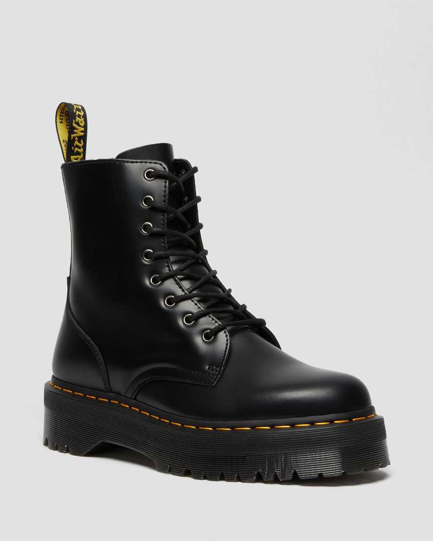 Botas Plataforma Dr Martens Jadon España | Official Hombre Negras España | 97160-QLRF
