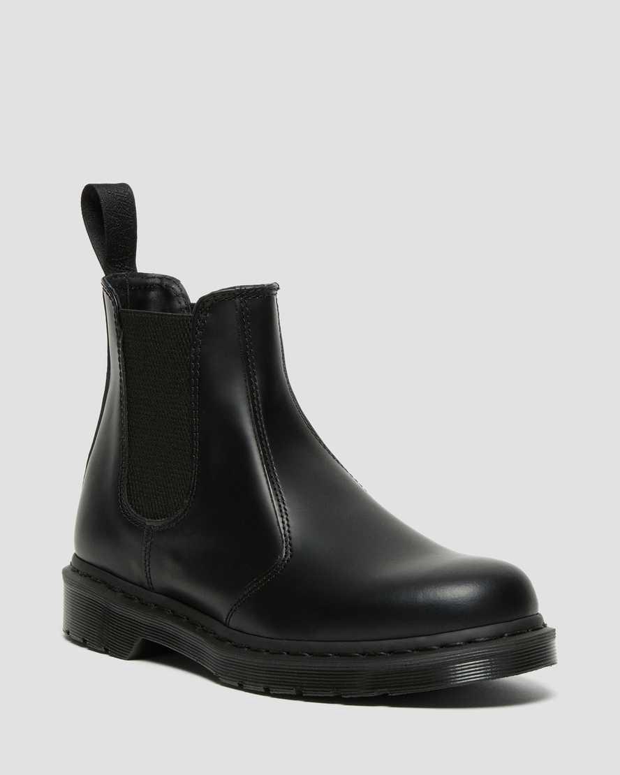 Botines Chelsea Dr Martens 2976 Mono Smooth Leather Mujer Negras España | 30624-AXKY