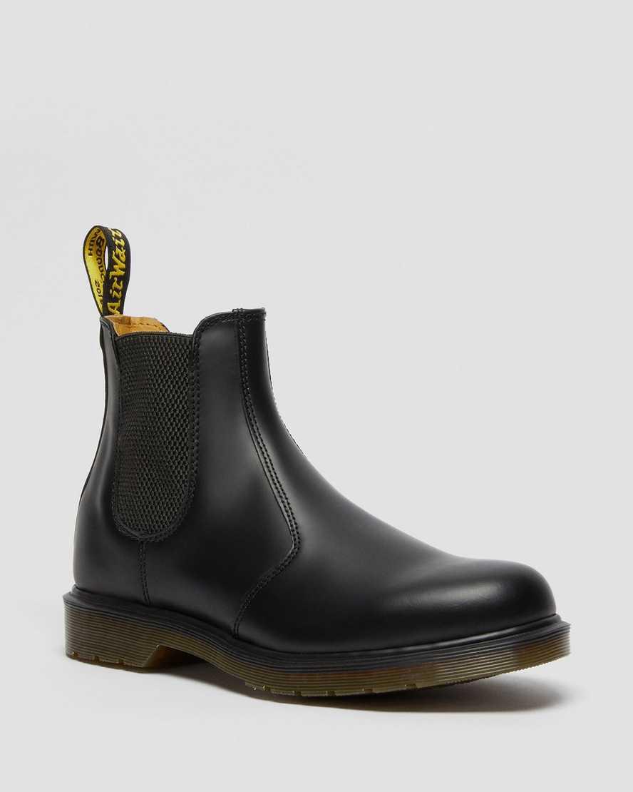 Botines Chelsea Dr Martens 2976 Smooth Leather Mujer Negras España | 83905-DQIW