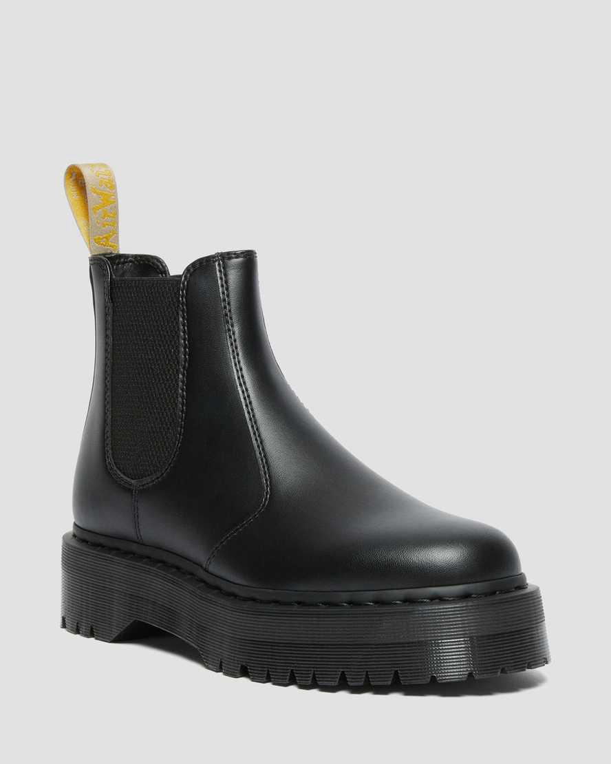 Botines Chelsea Dr Martens Vegan 2976 Felix Platform Hombre Negras España | 45892-TPQL