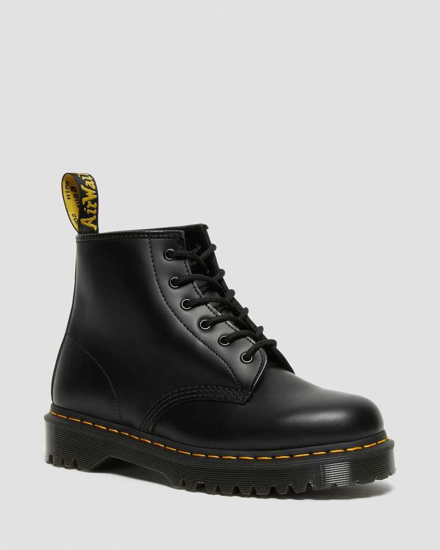 Botines Dr Martens 101 Bex Smooth Leather Hombre Negras España | 90527-QBUD