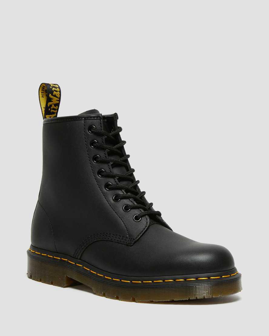 Botines Dr Martens 1460 Slip Resistant Leather Lace Up Hombre Negras España | 57394-RGTL