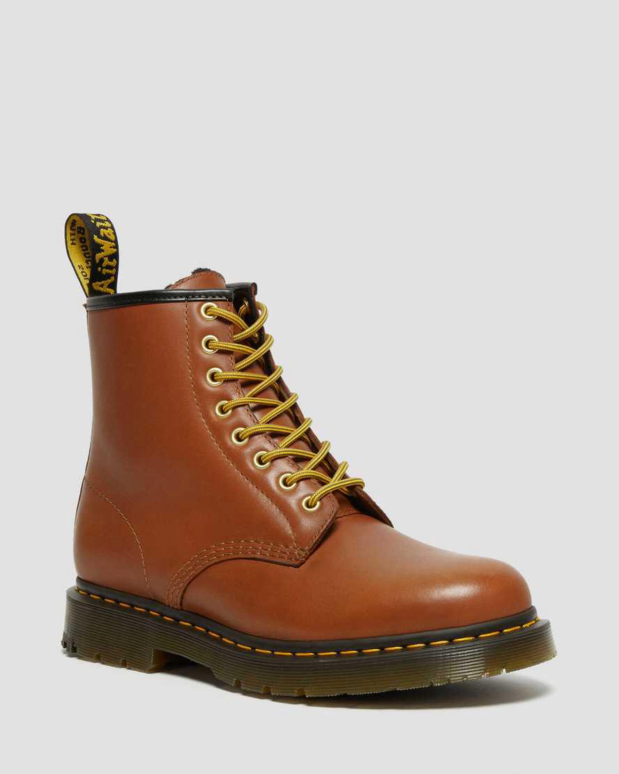 Botines Dr Martens 1460 Wintergrip Leather Lace Up Hombre Marrones España | 61034-NAHF