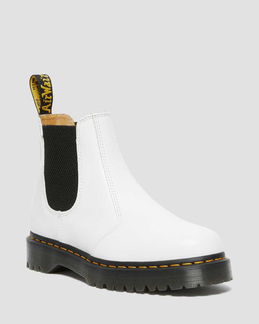 Botines Dr Martens 2976 Bex Smooth Leather Chelsea Hombre Blancas España | 05164-AGED