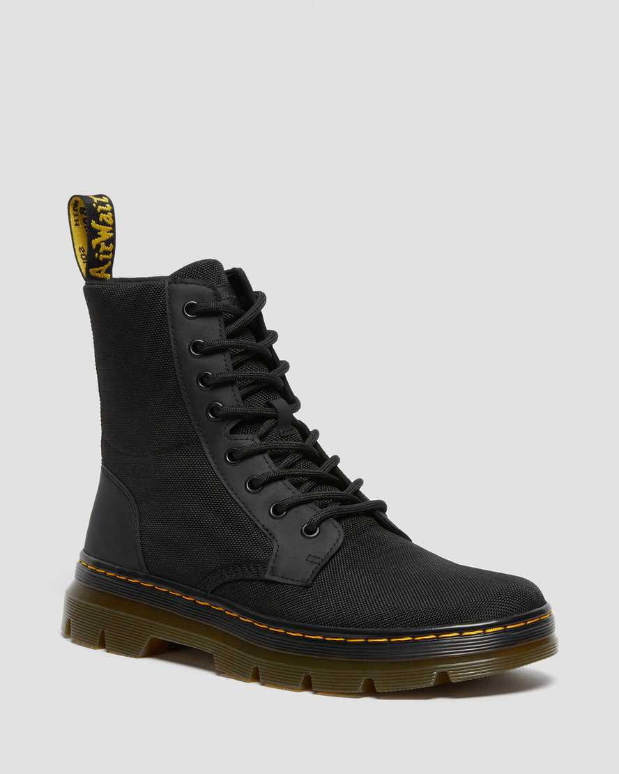 Botines Dr Martens Combs Poly Mujer Negras España | 72301-SHQJ