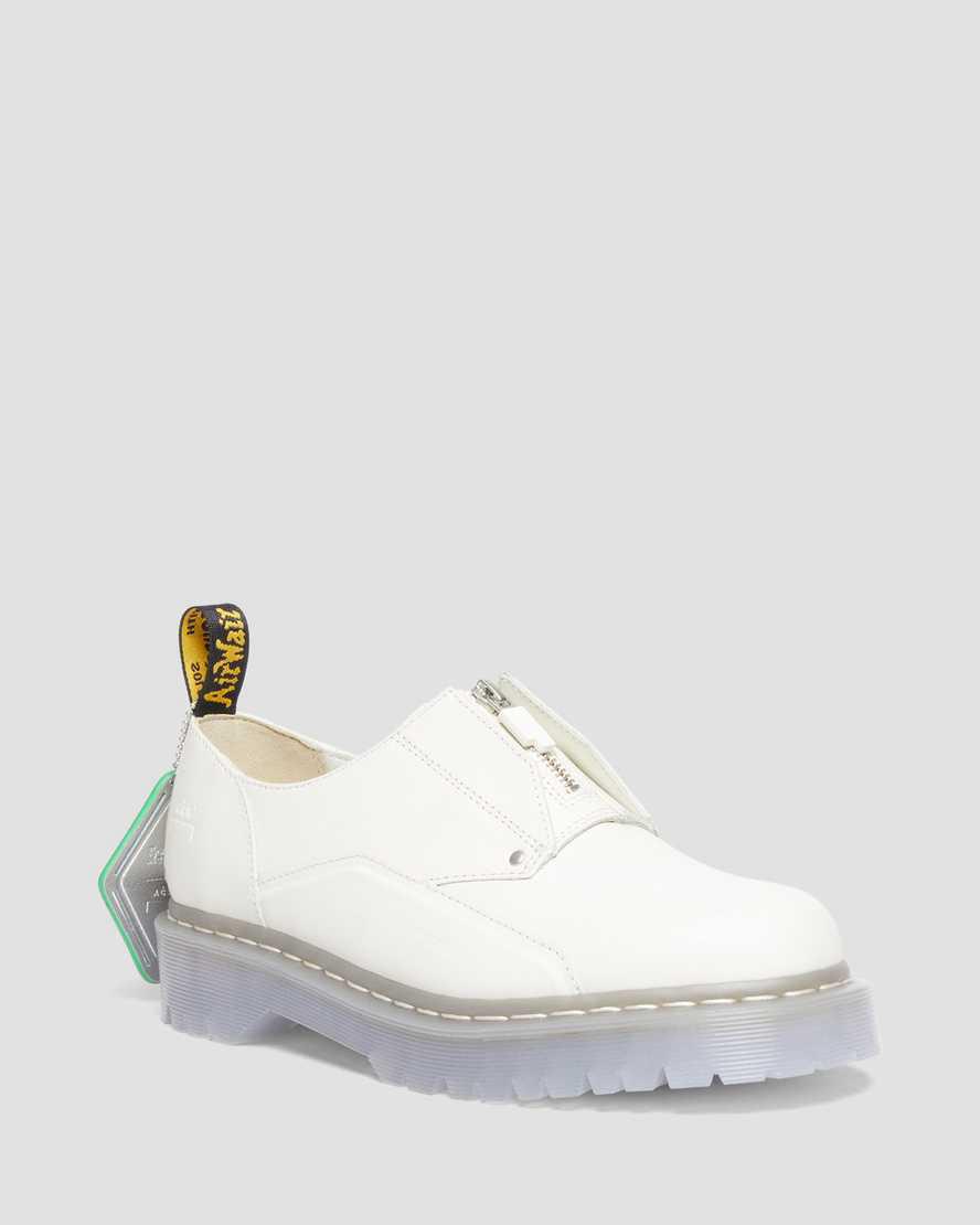 Zapatos Oxford Dr Martens 1461 Bex ACW* Leather Hombre Marrones Creme España | 64928-KQXG