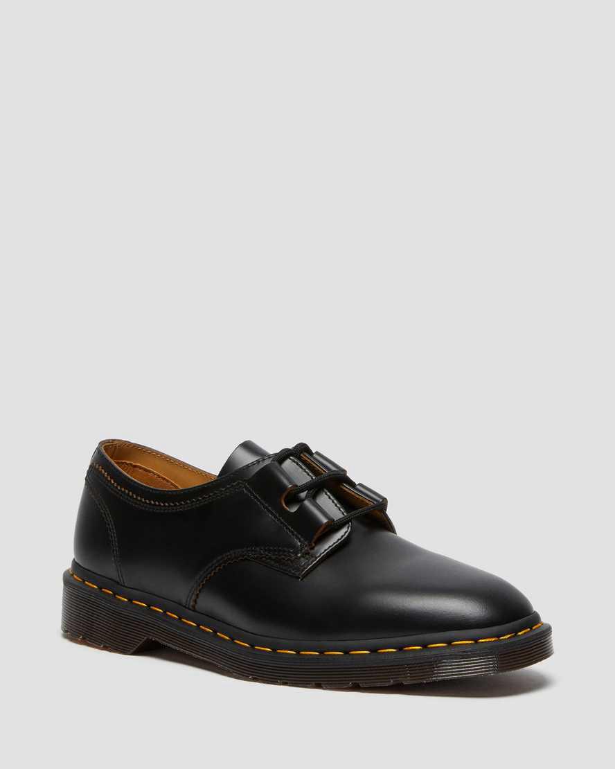 Zapatos Oxford Dr Martens 1461 Ghillie Leather Hombre Negras España | 71043-IQMH