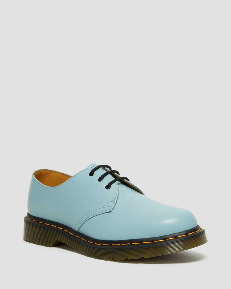 Zapatos Oxford Dr Martens 1461 Smooth Leather Hombre Azules España | 89741-VQZD
