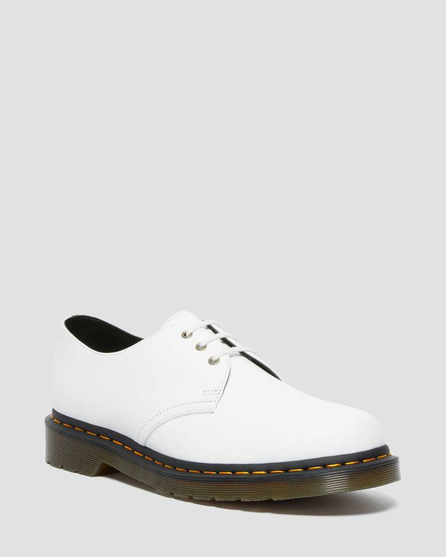 Zapatos Oxford Dr Martens Vegan 1461 Kemble Mujer Blancas España | 15634-GEVZ