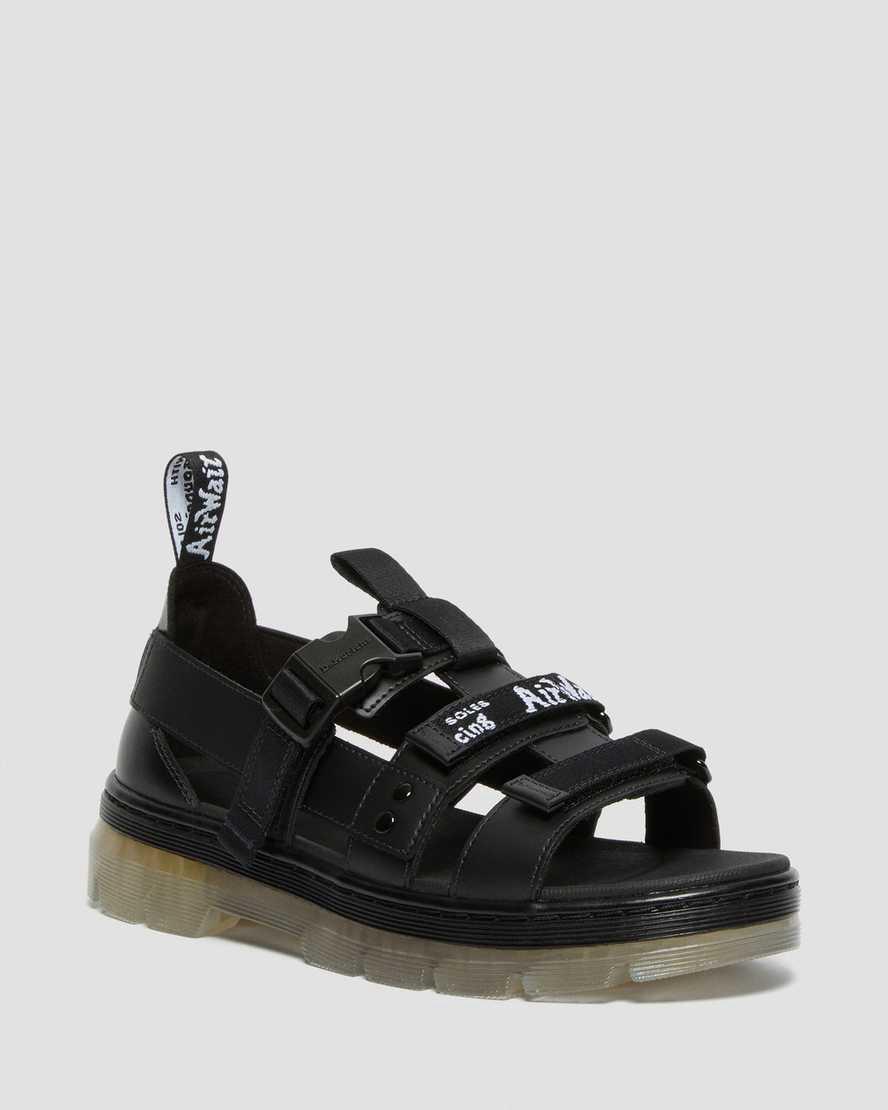Sandalias Dr Martens Pearson Iced Casual Hombre Negras España | 01529-FAHW